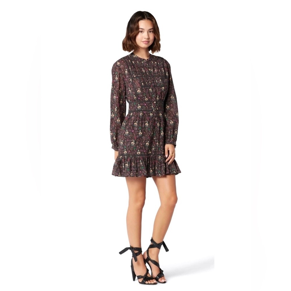 Joie Chocolate Torte Floral Dress $348 MSRP